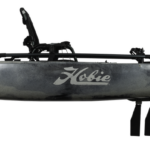 Kayak de pêche à propulsion homologué mer Hobie Pro Angler 14 couleur dune camo vue de côté homologué CE