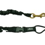 Hobie leash Mirage Drive corde de sécurité longe de maintien en nylon noir avec mousqueton